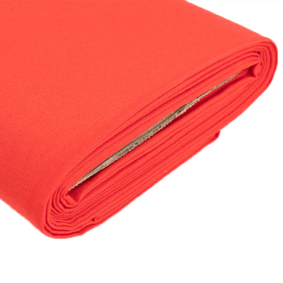 54’’x10 Yards Premium Polyester Red Fabric Bolt DIY Craft Fabric Roll for Upholstery Curtains and Event Decor - Fabrics