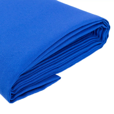 54’’x10 Yards Premium Polyester Royal Blue Fabric Bolt DIY Craft Fabric Roll for Upholstery Curtains and Event Decor