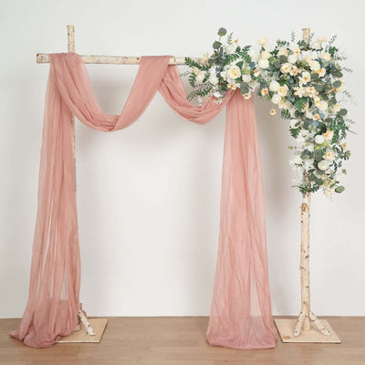 7.5ft Natural Birch Rustic Square Arbor Photography Backdrop Stand Wooden Wedding Arch - Backdrops