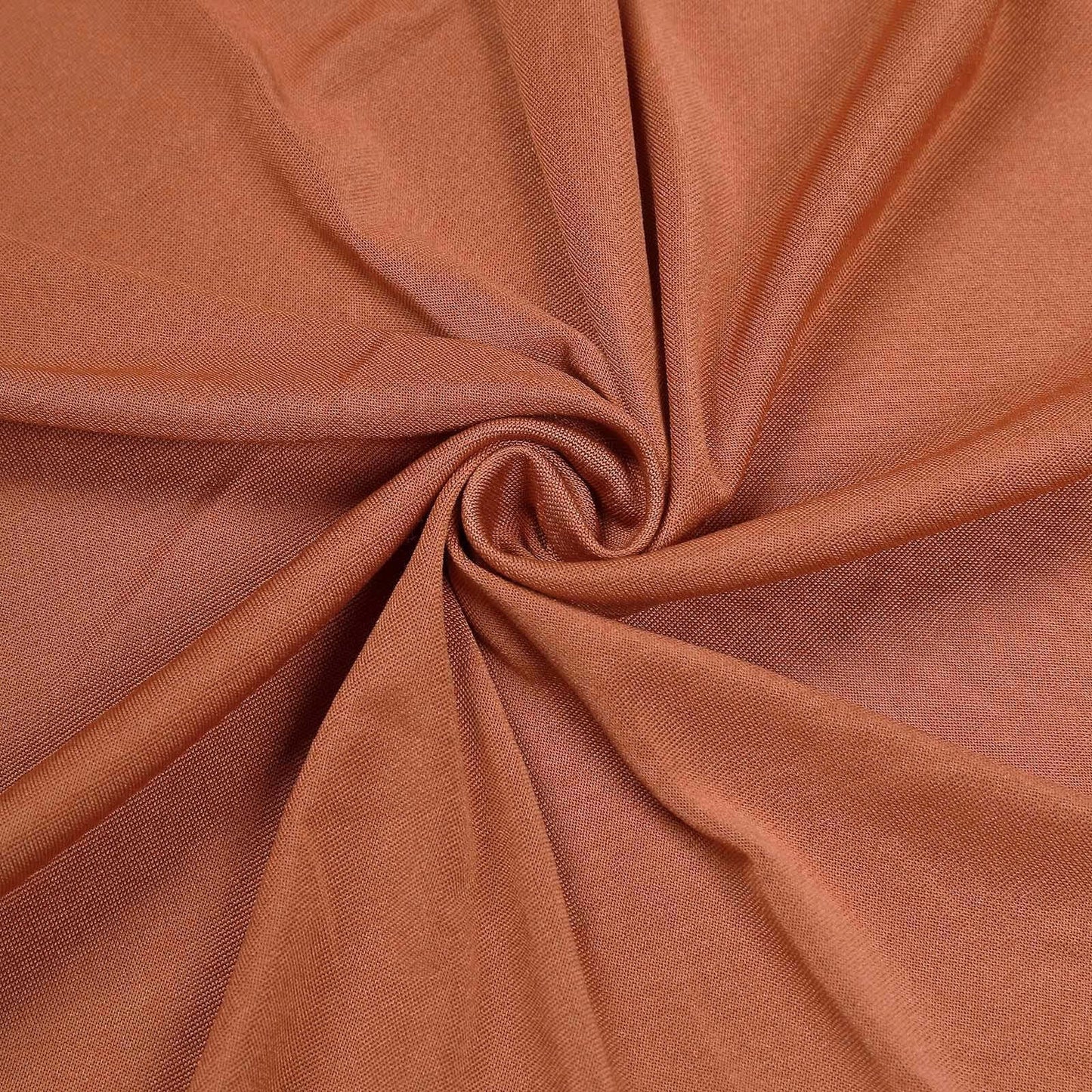 10 Pack Spandex Chair Covers for Banquet Chairs Terracotta (Rust) - Durable Reusable Stretch Slip-On Covers