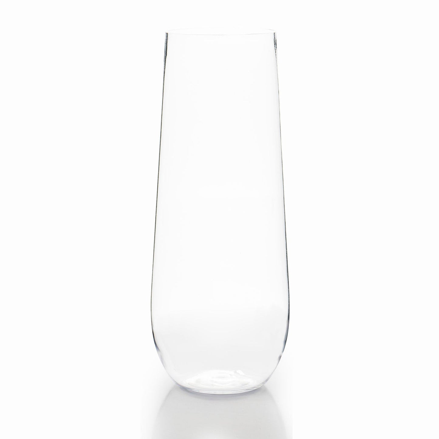 12 Pack Plastic Champagne Glasses in Clear, Reusable Lightweight Champagne Flutes 9oz