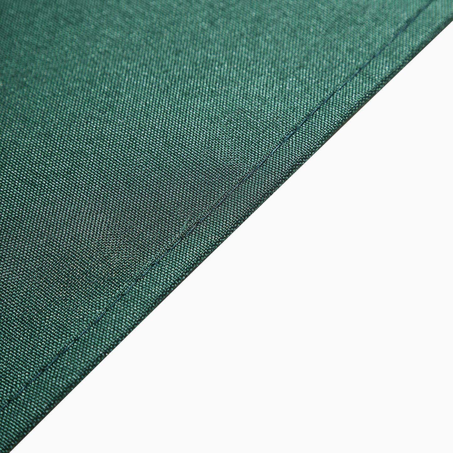 Polyester 60"x126" Rectangle Tablecloth Hunter Emerald Green - Wrinkle-Resistant Table Cover