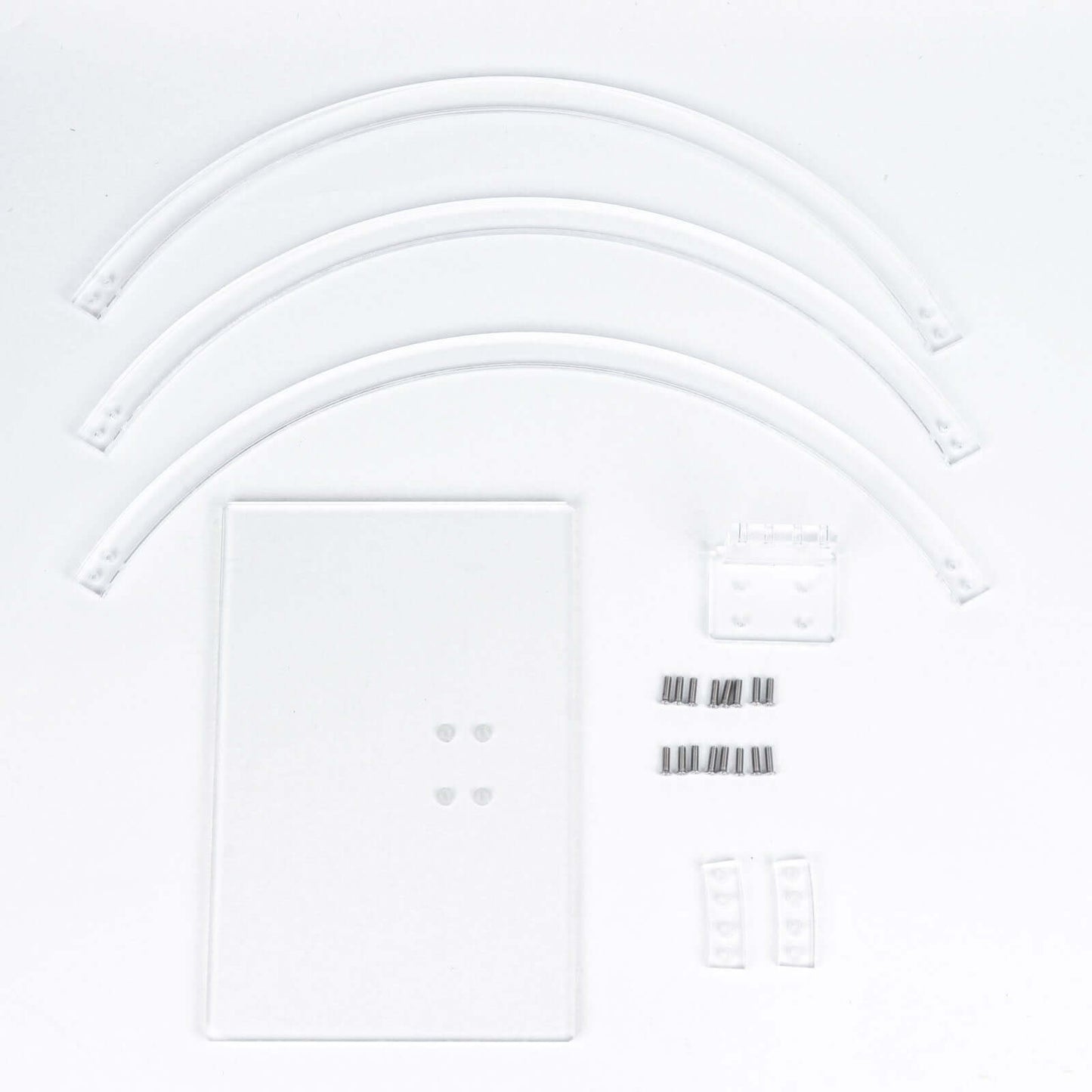 Table Wedding Arch Hoop Stand Acrylic Round Clear - Wreath Tabletop Centerpiece for Weddings 26"