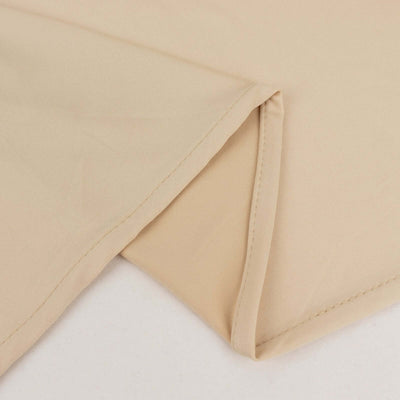 Beige Spandex 4-Way Stretch Fabric Roll DIY Craft Fabric Bolt- 60’’x10 Yards - Fabrics