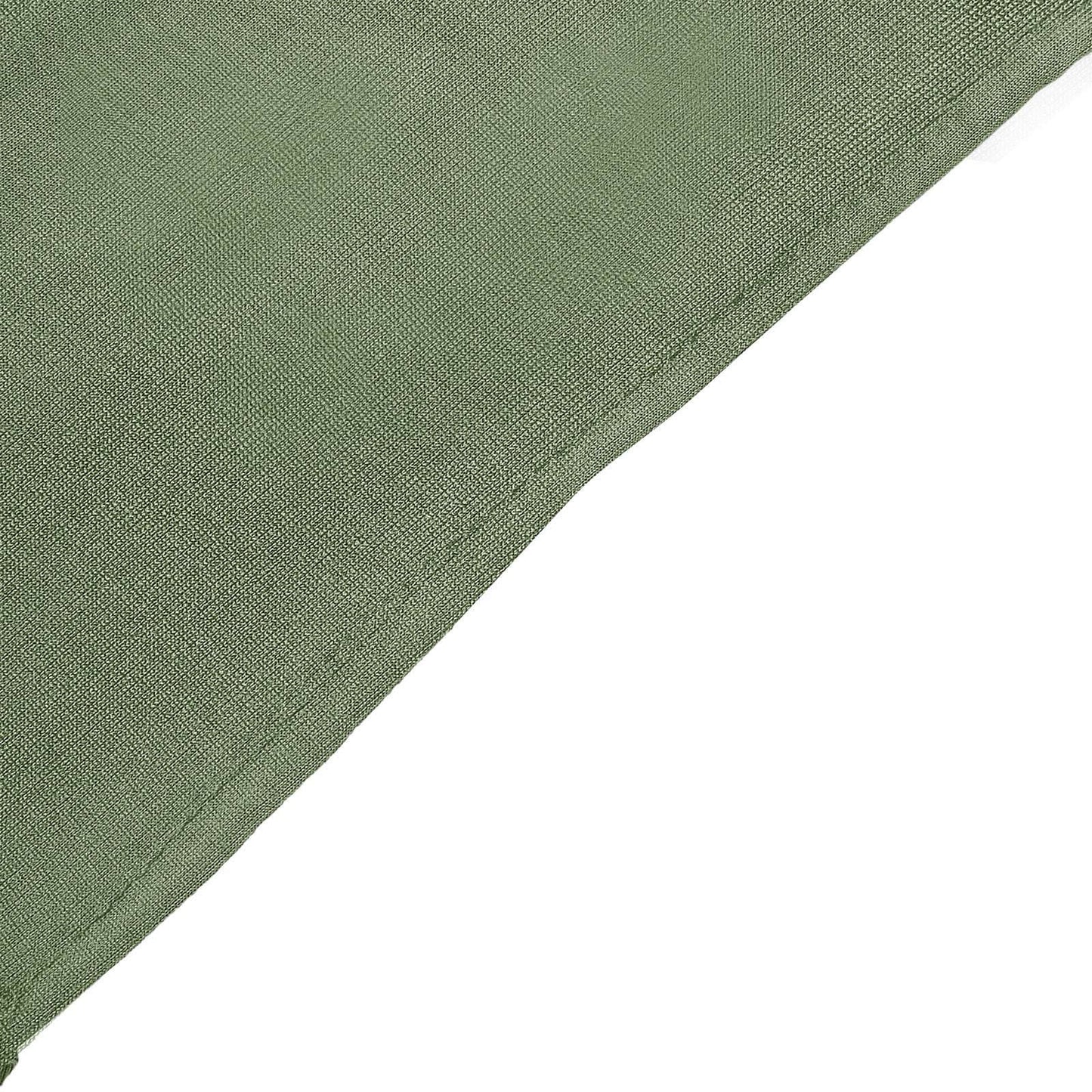 5 Pack Stretch Spandex Chair Sashes Dusty Sage Green - Reusable Chair Bands with Silver Diamond Ring Slide Buckle 5"x14"