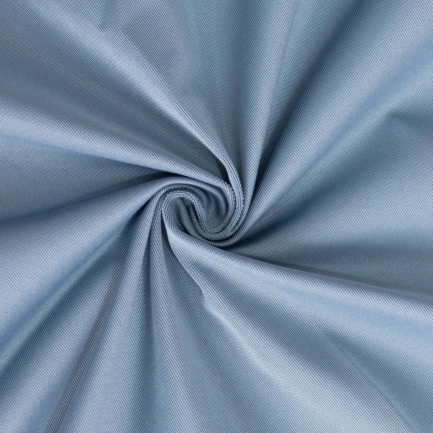 Scuba Round 120" Tablecloth Dusty Blue - Wrinkle Free & Stain Resistant Seamless Table Cover