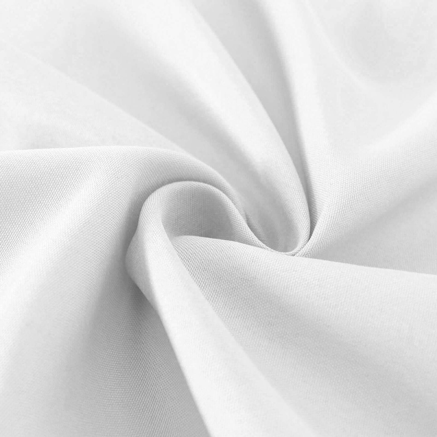 Polyester 72"x120" Rectangle Tablecloth White - Durable and Stylish Table Cover for Events