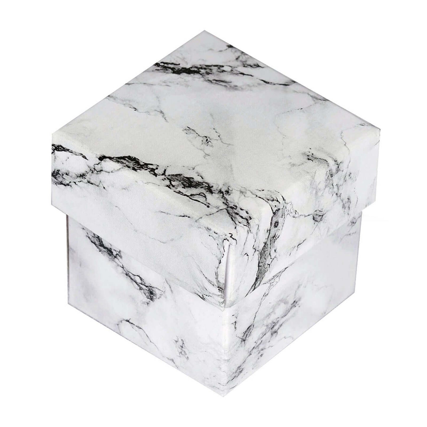 50 Pack 2" Marble Print Party Favor Candy Gift Boxes With Lid - Clearance SALE