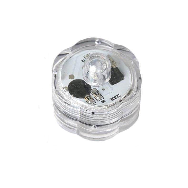 12-Pack Submersible LED Lights Remote Operated Design White - Waterproof Decorative Lighting