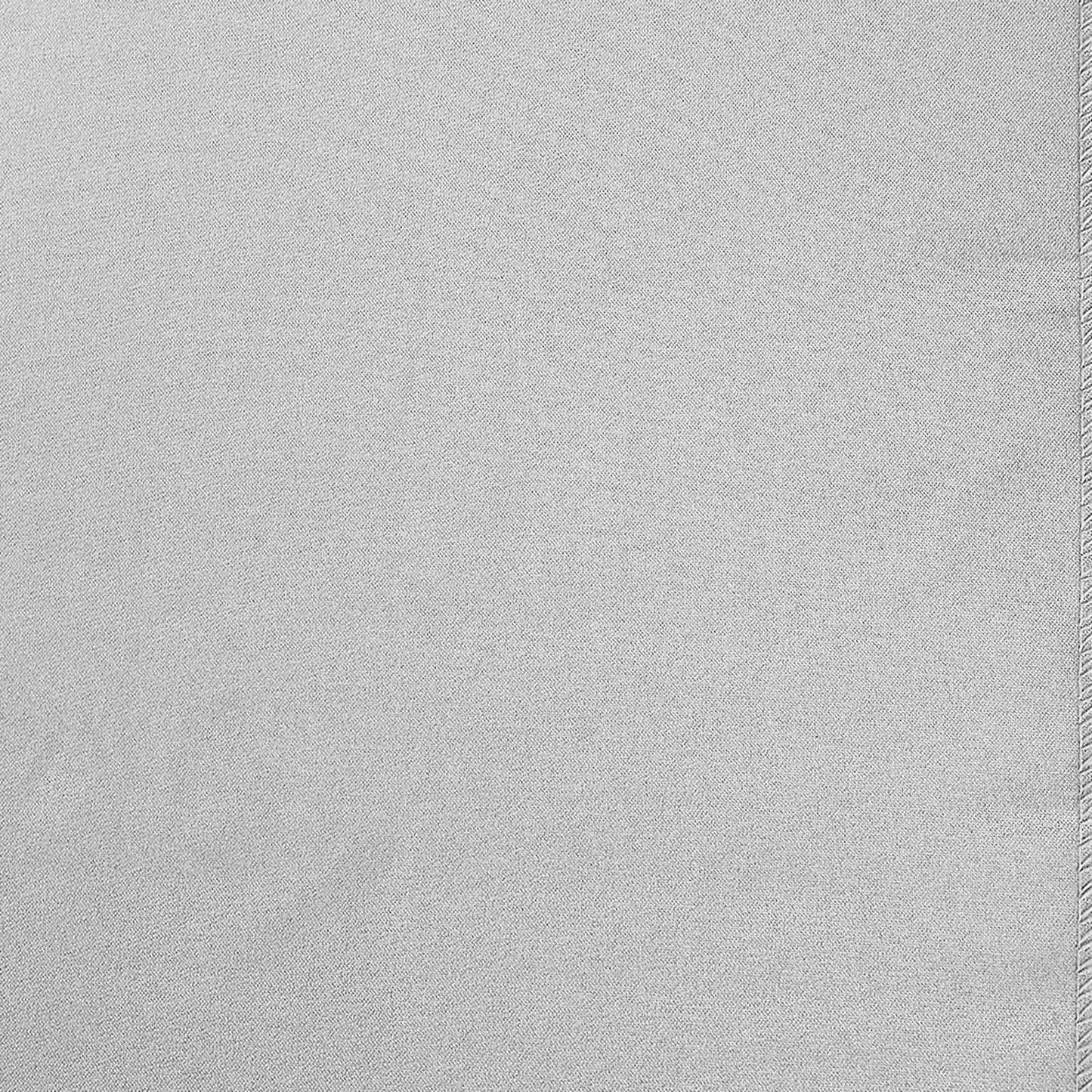 Polyester 12"x108" Table Runner Silver - Durable & Wrinkle-Resistant Table Decor