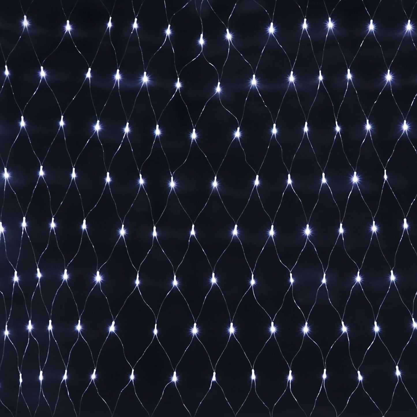 20ftx10ft White 600 LED Fish Net Lights, Fairy String Lights With 8 Modes