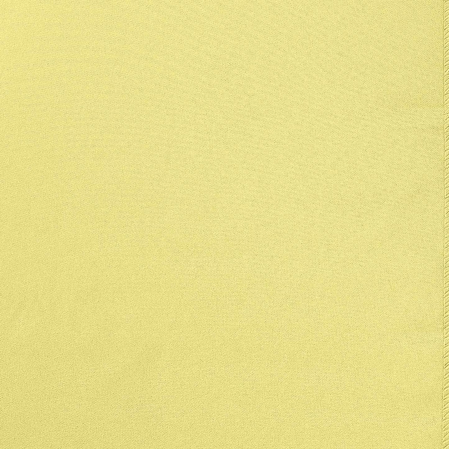 Polyester 12"x108" Table Runner Yellow - Durable & Wrinkle-Resistant Table Decor