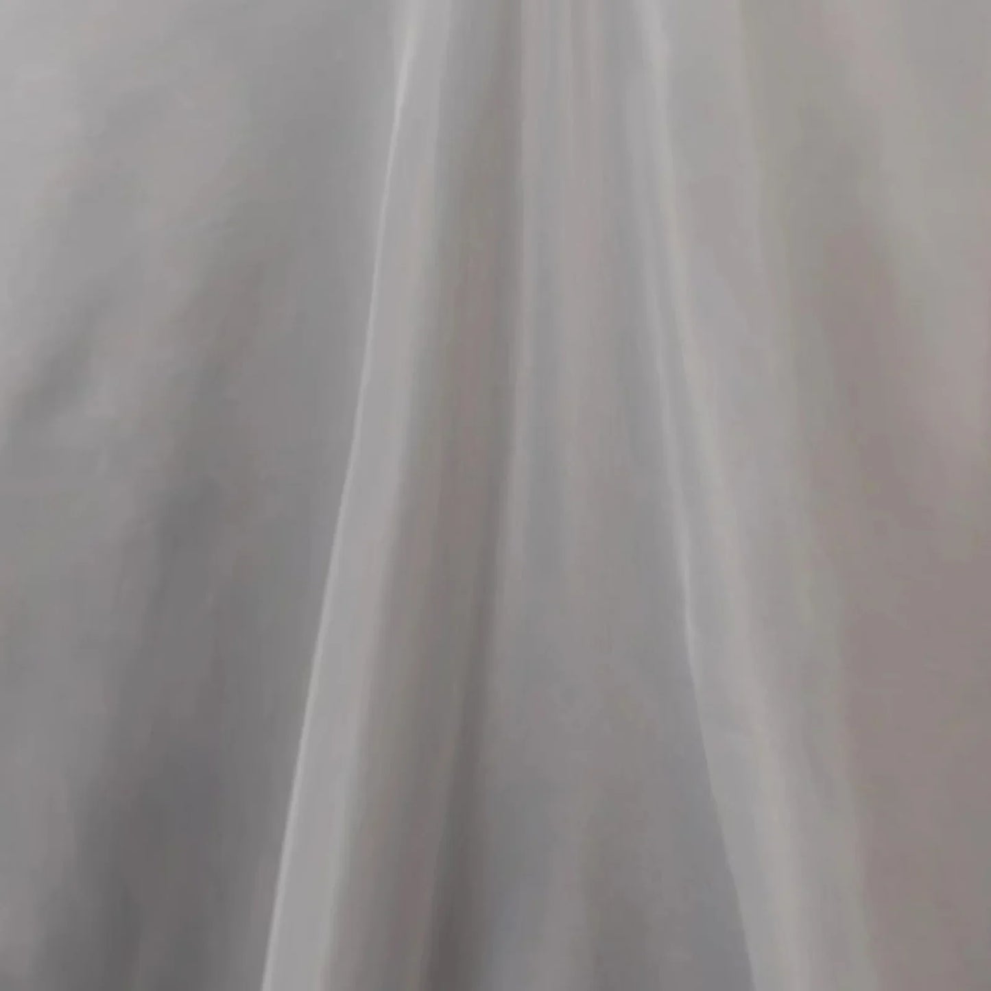 Premium Polyester 120" Round Tablecloth Silver - Seamless 220GSM Wrinkle-Resistant Table Cover