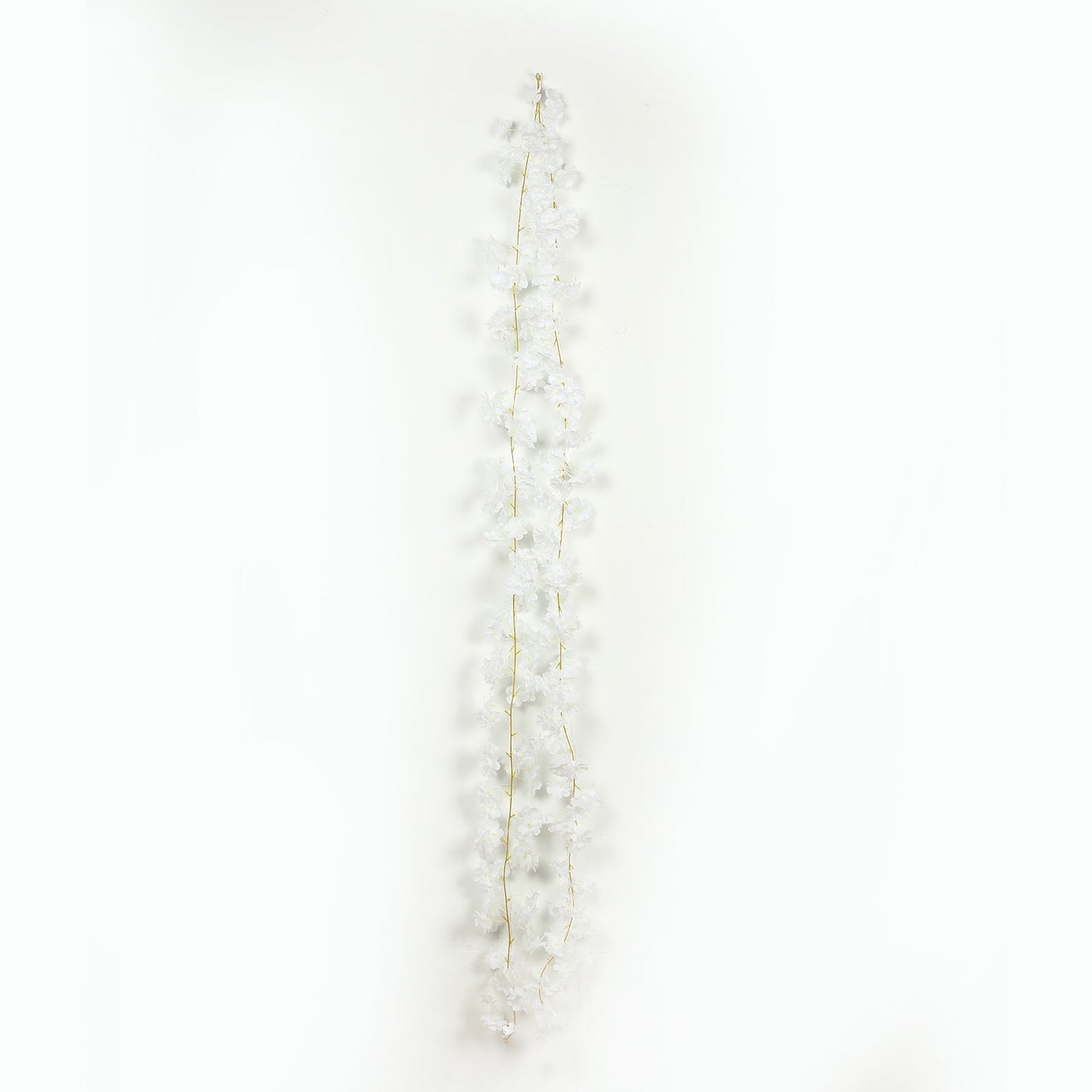 20 LED Garland Fairy String Lights Cherry Blossom Design White Warm White - Battery Operated Party Décor 6ft