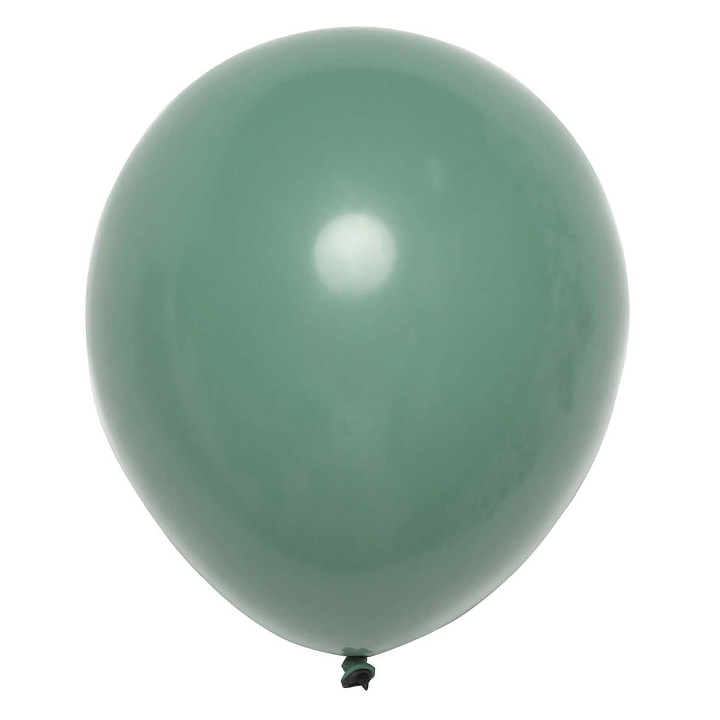25 Pack 12" Olive Green Double Stuffed Prepacked Latex Balloons