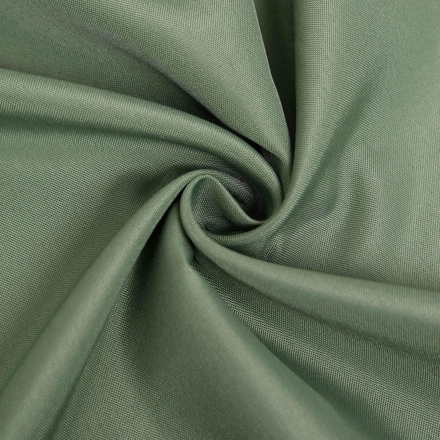 10 Pack Polyester Chair Covers for Folding Chairs Dusty Sage Green - Wrinkle-Free Stain-Resistant Slip-On Slipcovers