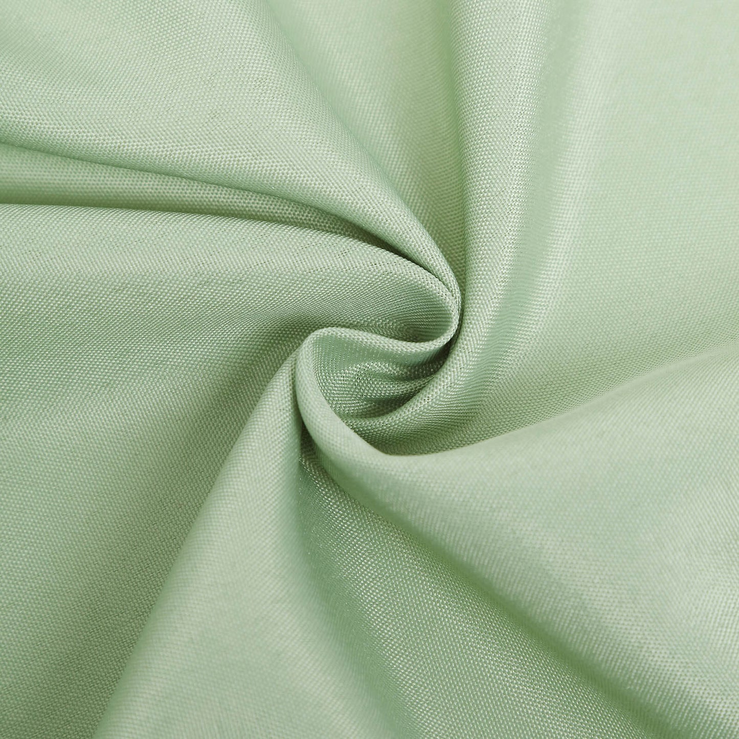 Polyester Slip On Folding Chair Covers Sage Green - Stain-Resistant Reusable Durable Fabric