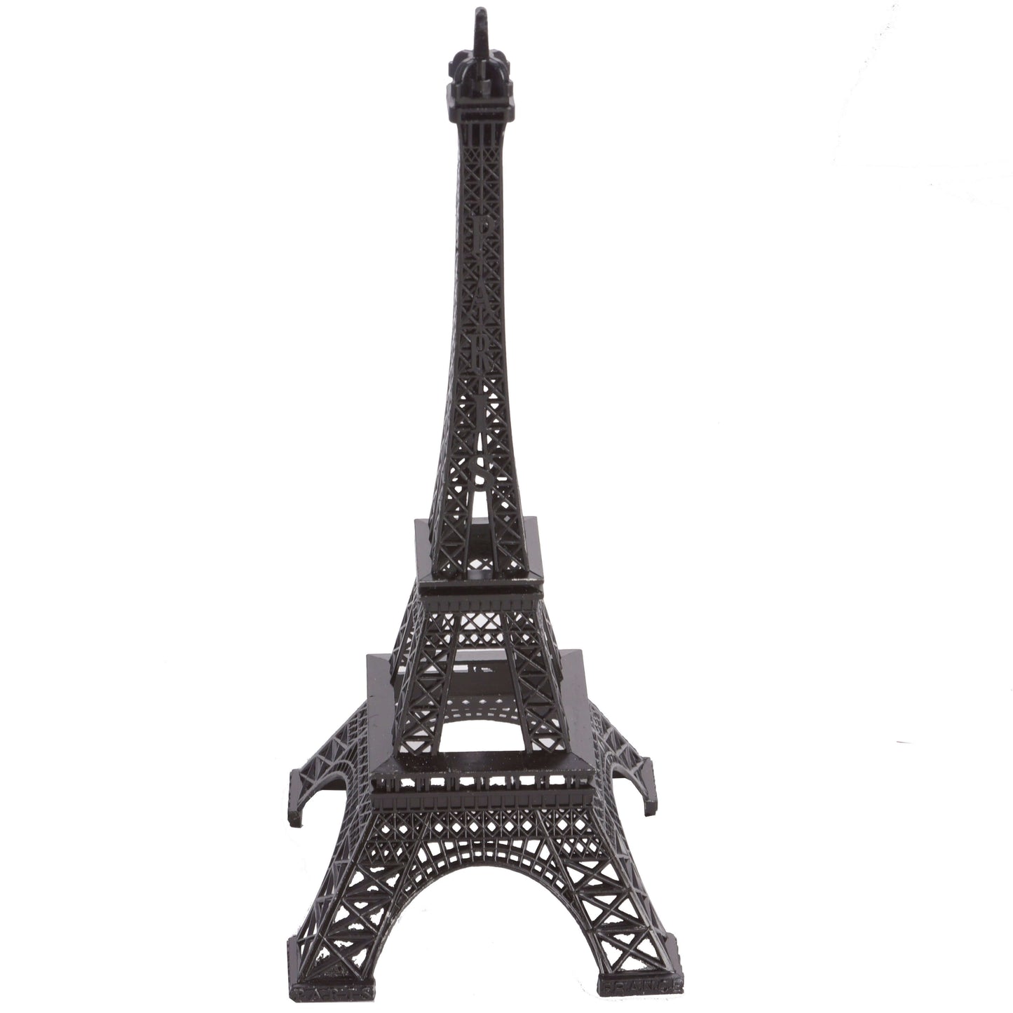 Eiffel Tower Table Centerpiece Metal Black - Stylish Decorative Cake Topper for Parties & Gatherings 10"