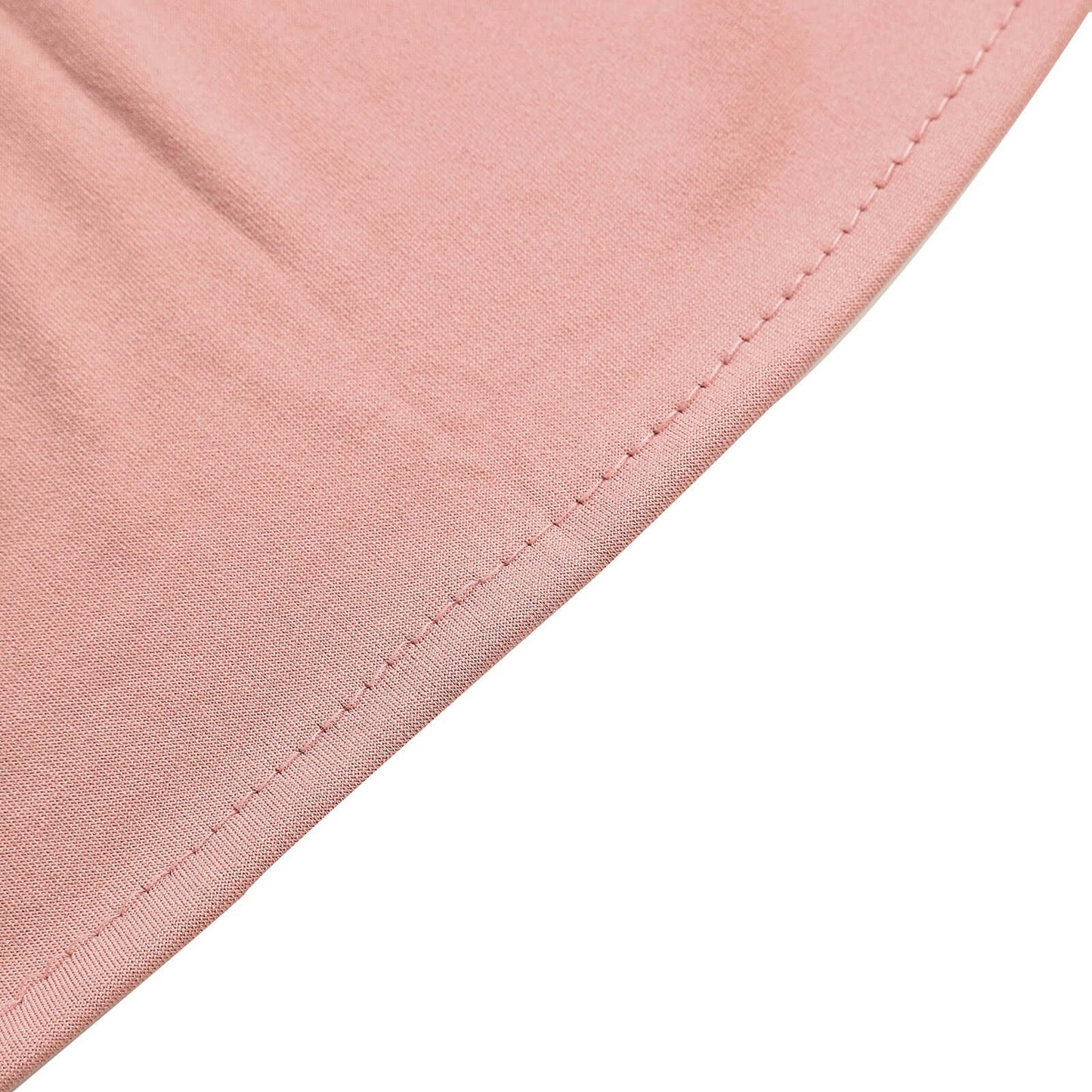6ft Matte Dusty Rose Spandex Fitted Chiara Backdrop Stand Cover For Round Top Wedding Arch