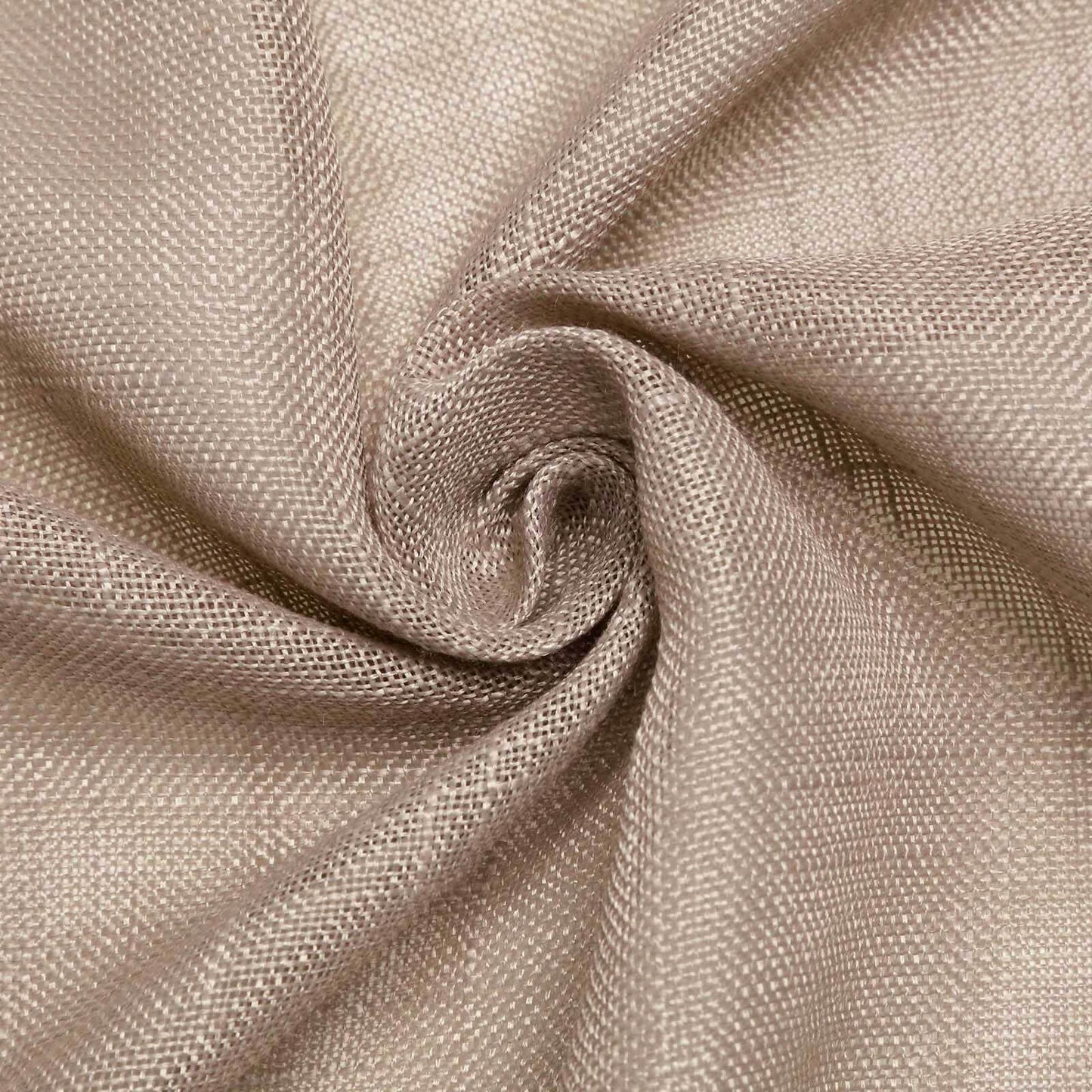 5 Pack Faux Linen 20"x20" Napkins Taupe - Slubby Textured & Wrinkle Resistant Cloth Napkins