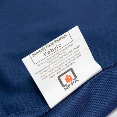 Fire Retardant Scuba Tablecloth – 60’’x126’’ Rectangle Navy Blue Wrinkle Free Stain Resistant Polyester Cover