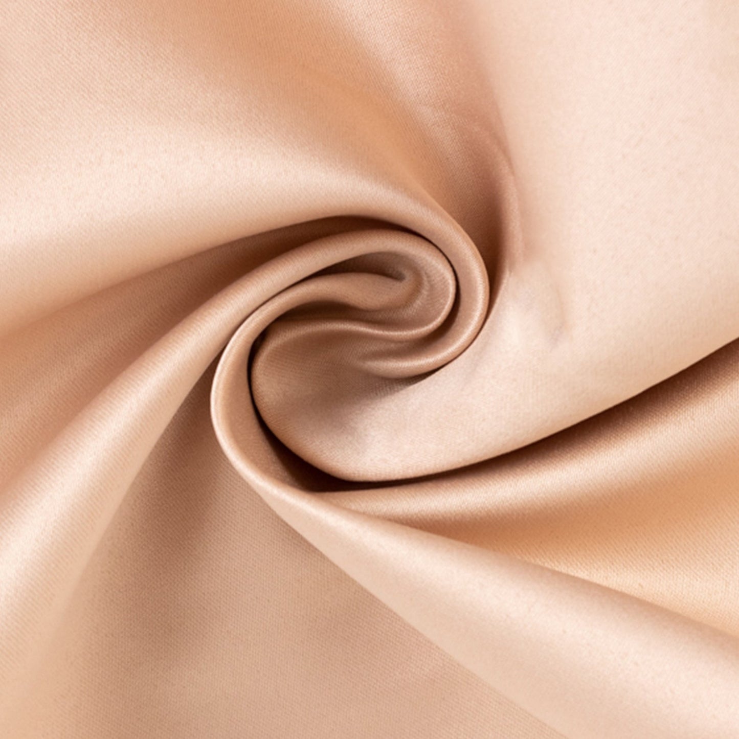 54"x10 Yards Nude Lamour Satin Fabric Bolt, Heavy Matte Satin Fabric By The Yard