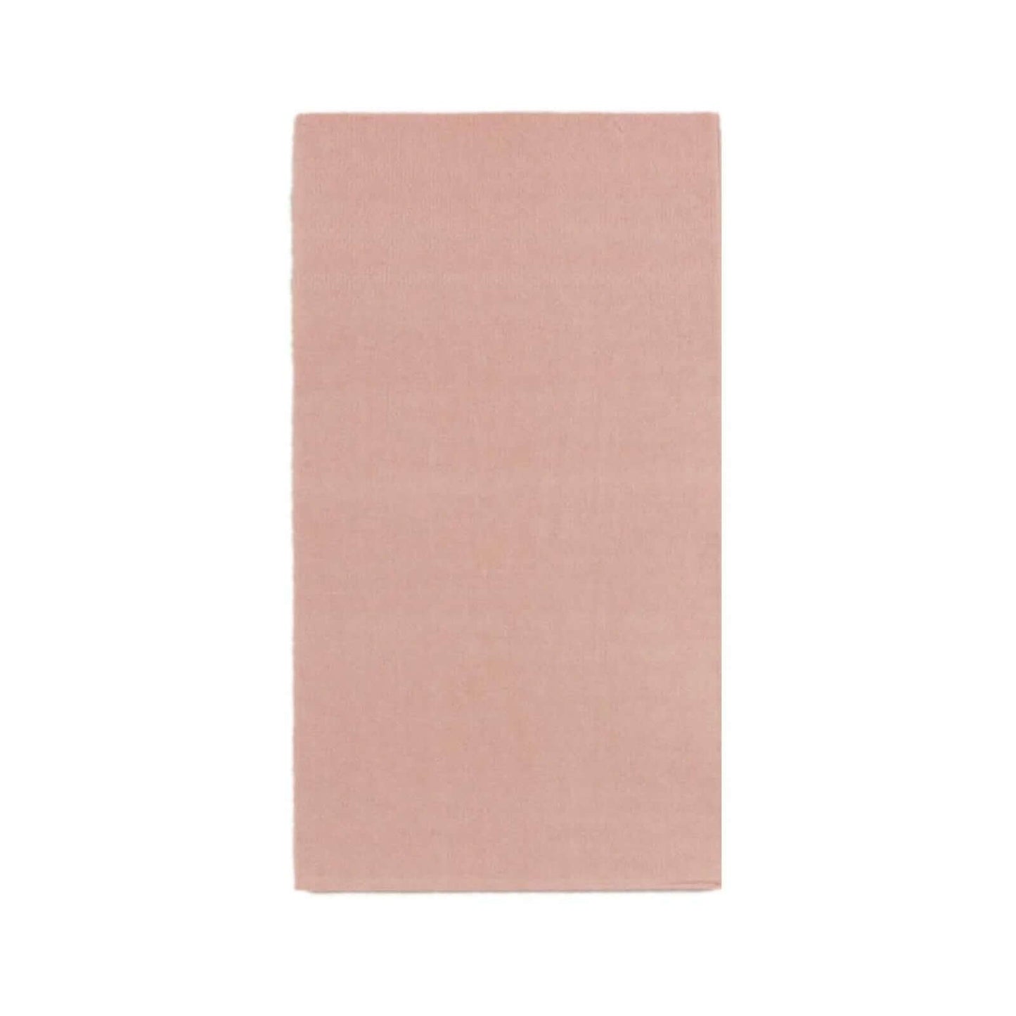 50-Pack Paper Napkins Dusty Rose - Soft Disposable 2-Ply Dinner Napkins for Weddings