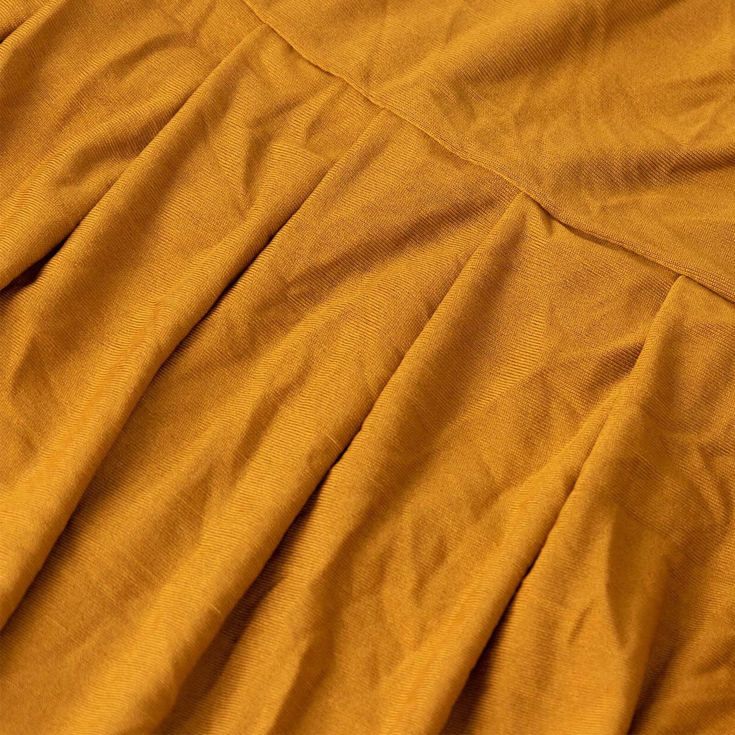 Spandex Chair Cover with Ruffle Pleated Skirt for Banquet Chairs Gold - 1-Piece Stretch Fitted Slipcover