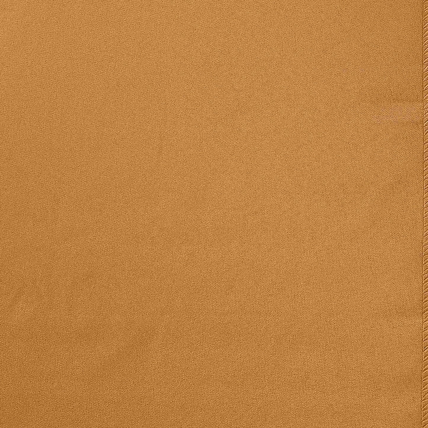 Polyester 12"x108" Table Runner Gold - Durable & Wrinkle-Resistant Table Decor for All Occasions