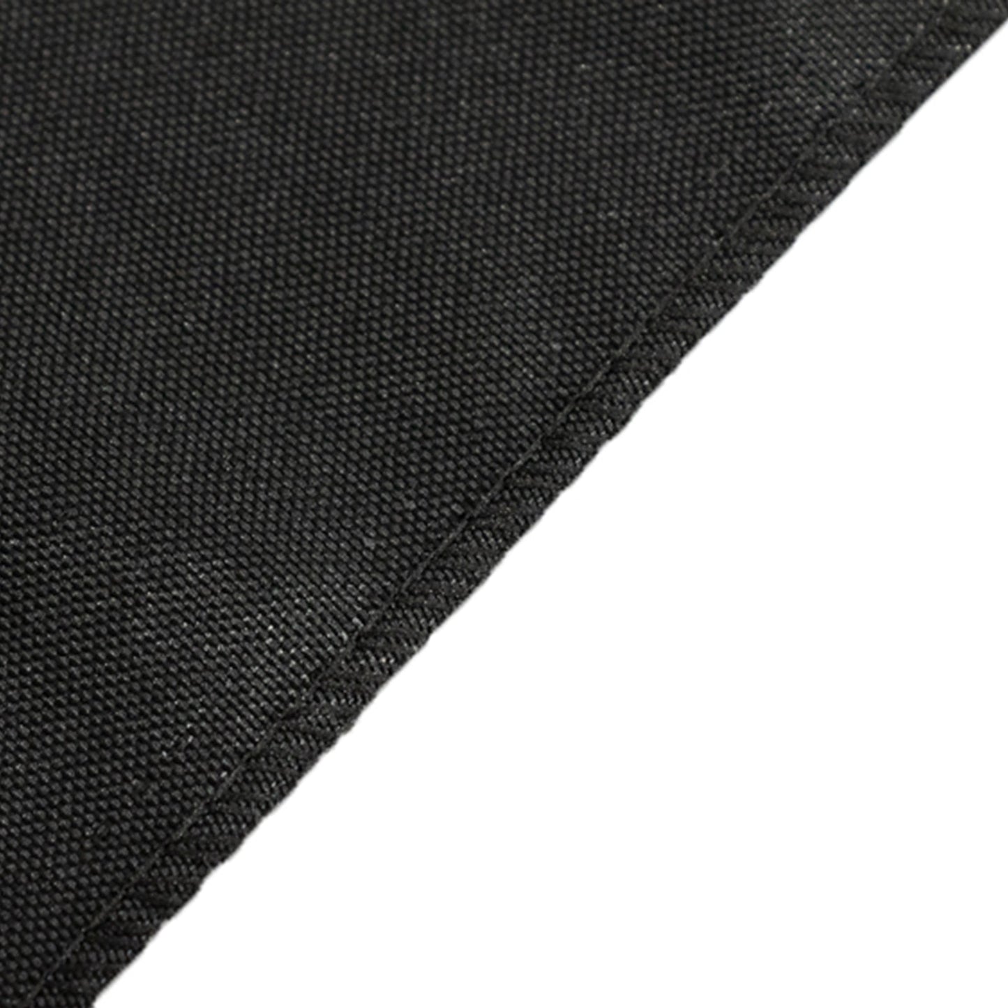 Premium Polyester 6ft Rectangle Tablecloth Black Durable Fitted 220GSM Table Cover