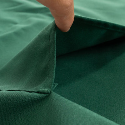 Hunter Emerald Green Premium Polyester Cooking Chef Apron with Adjustable Neck and Long Ties Waterdrop Resistant 2