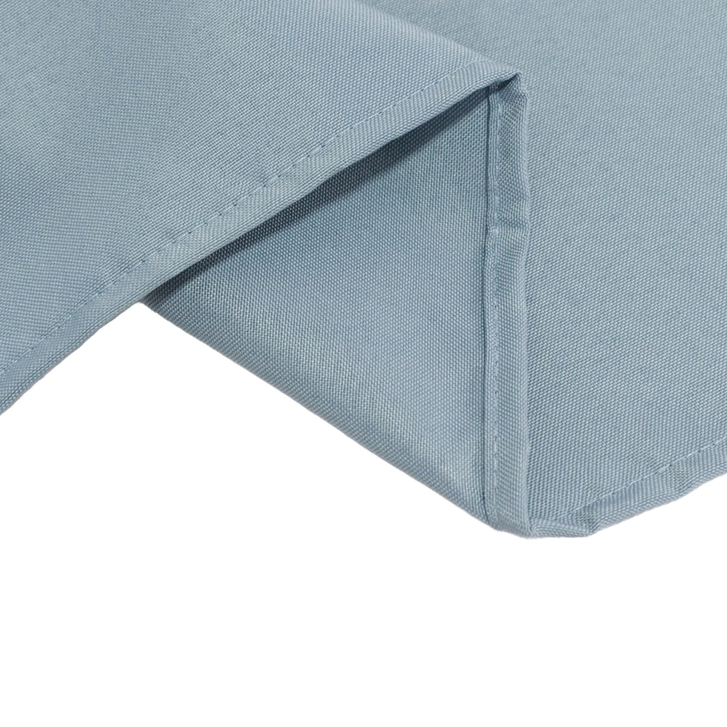Premium Polyester 54"x54" Table Overlay Square Tablecloth Dusty Blue - Stain and Wrinkle-Resistant 220GSM Table Topper