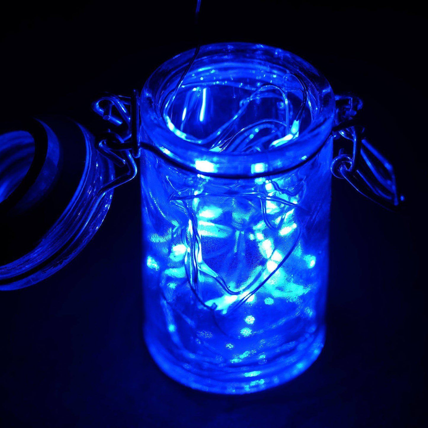 20 LED Micro Fairy String Lights Starry Bright Design Light Blue - Battery Operated Party Accent 90"