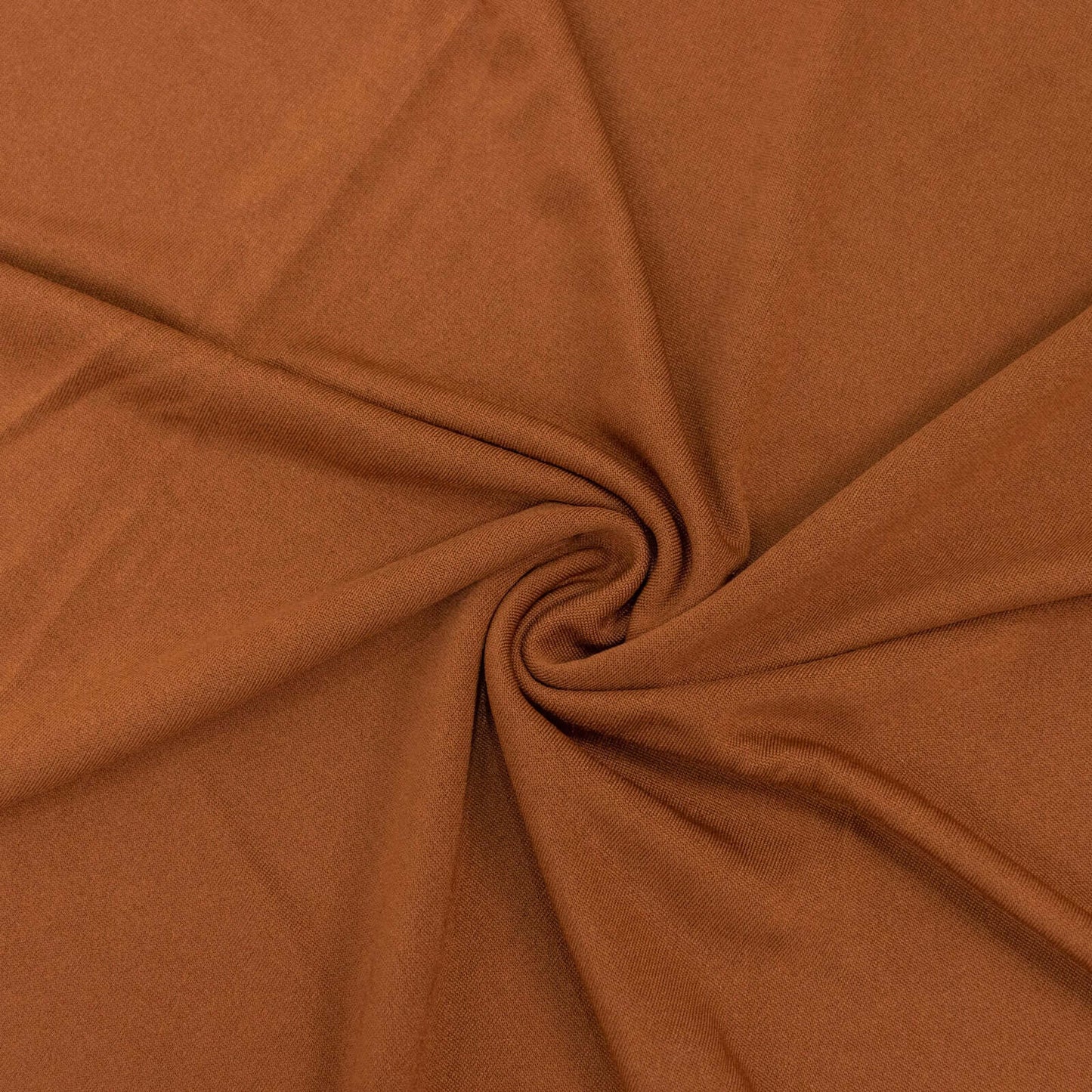 Set of 4 Matte Cinnamon Brown Spandex Half Moon Chiara Backdrop Stand Covers, Custom Fitted Wedding Arch Covers - 2.5ft,5ft,6ft,7ft