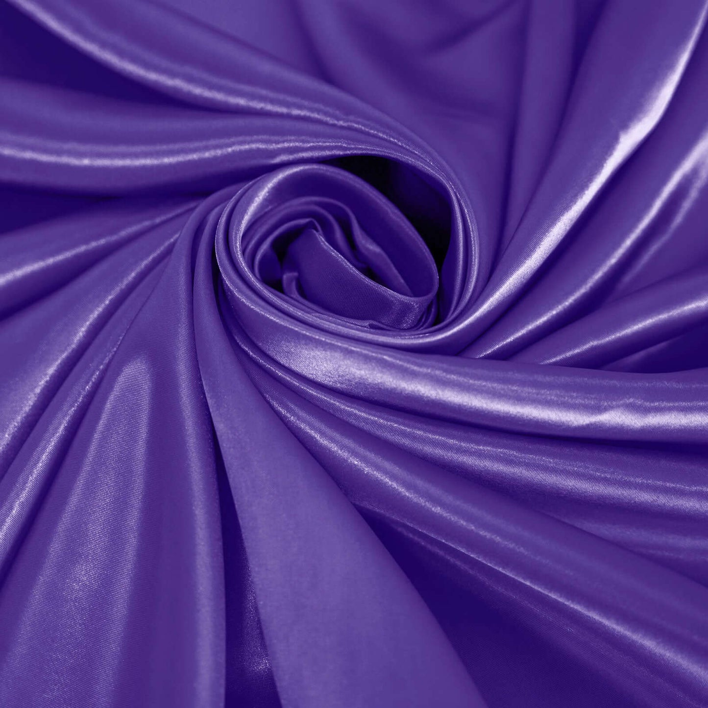 Satin 120" Round Tablecloth Purple - Stylish Seamless Table Cover