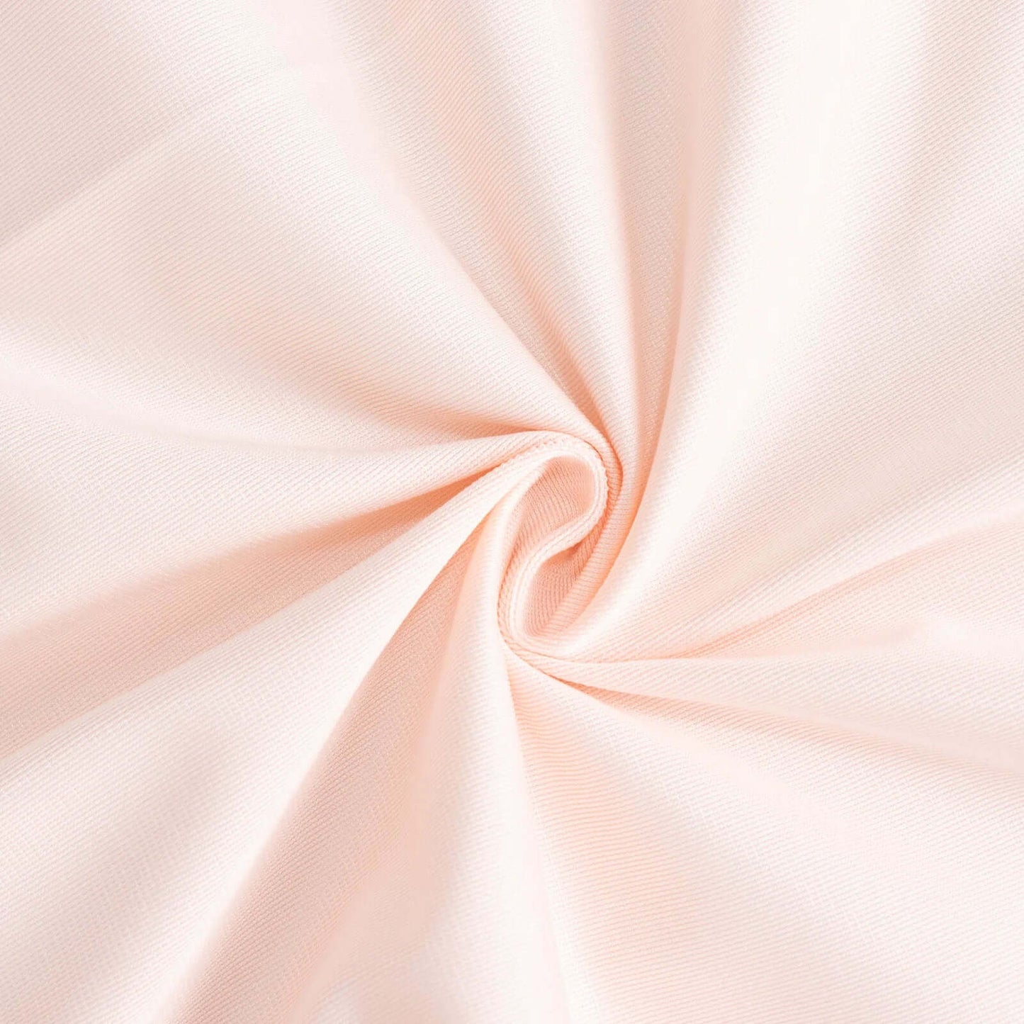 Scuba Round 132" Tablecloth Blush - Wrinkle Free & Stain Resistant Seamless Table Cover