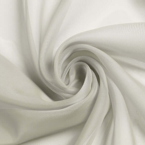 18ft Silver Sheer Organza Wedding Arch Drapery Fabric, Window Scarf Valance