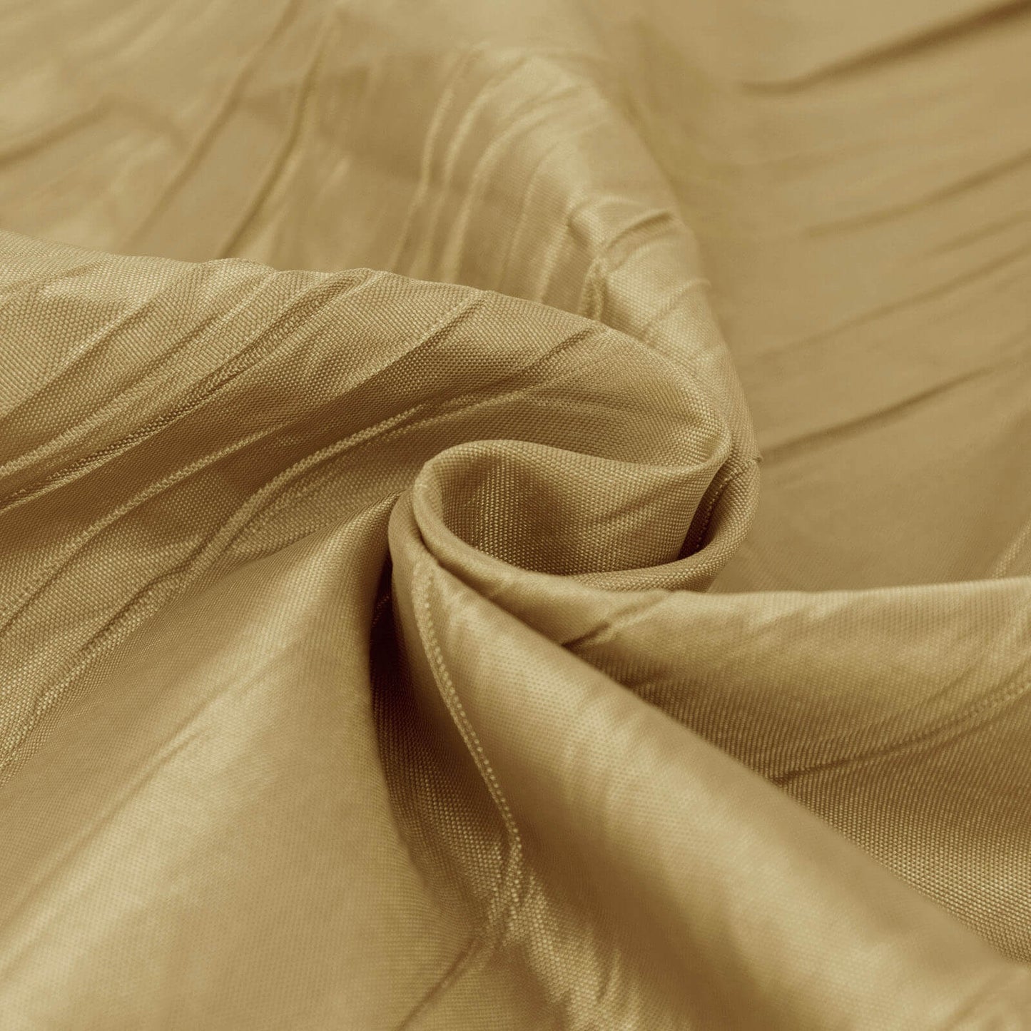 54"x10 Yards Gold Accordion Crinkle Taffeta Fabric Bolt