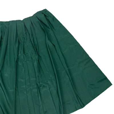 Portable Stage Skirt Hunter Emerald Green Polyester Platform Skirting Cloth for Events Performances & Wedding Staging