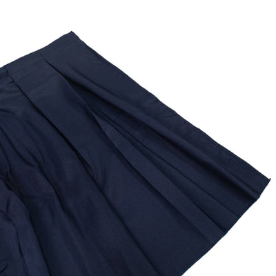 Portable Stage Skirt Navy Blue Polyester Platform Skirting Cloth for Events Performances & Wedding Staging - 24’’x20ft