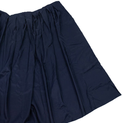 Portable Stage Skirt Navy Blue Polyester Platform Skirting Cloth for Events Performances & Wedding Staging - 48’’x20ft