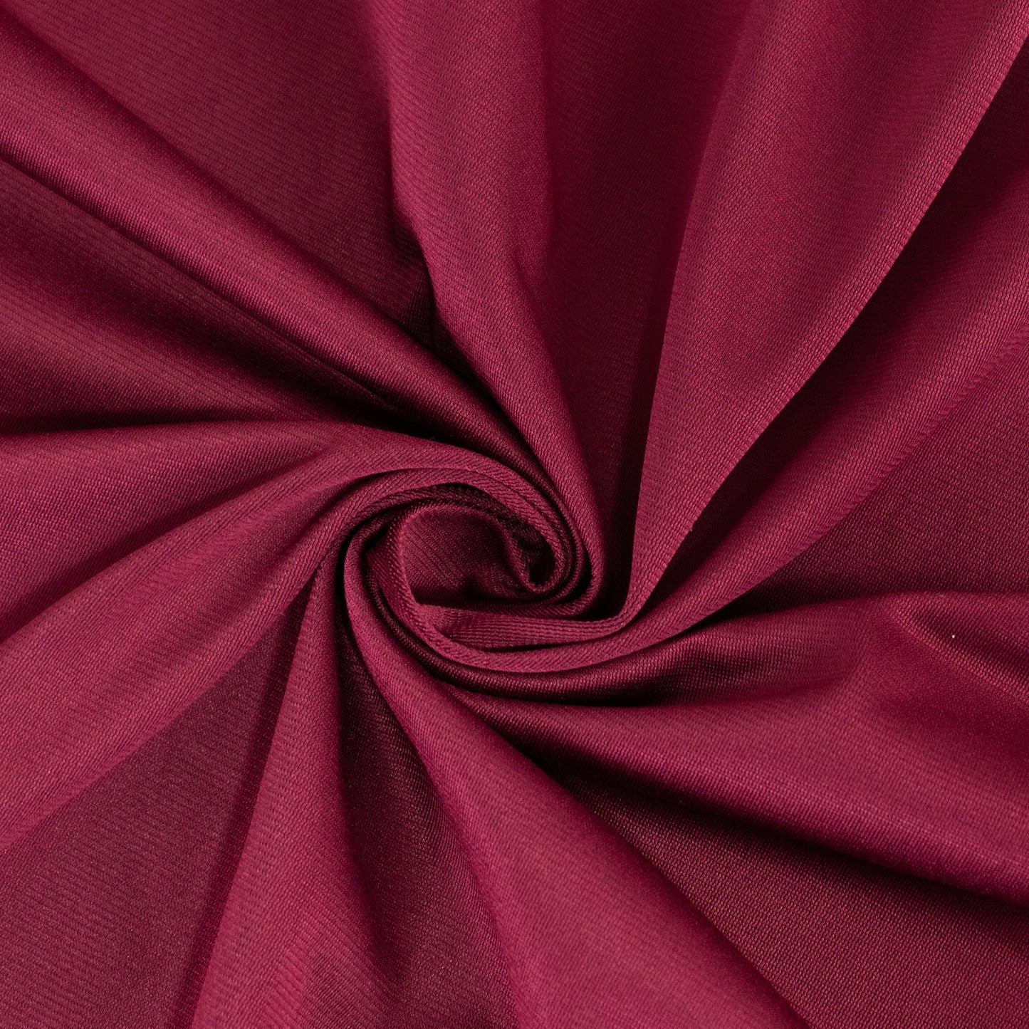 Scuba Round 108" Tablecloth Burgundy - Wrinkle Free & Stain Resistant Table Cover