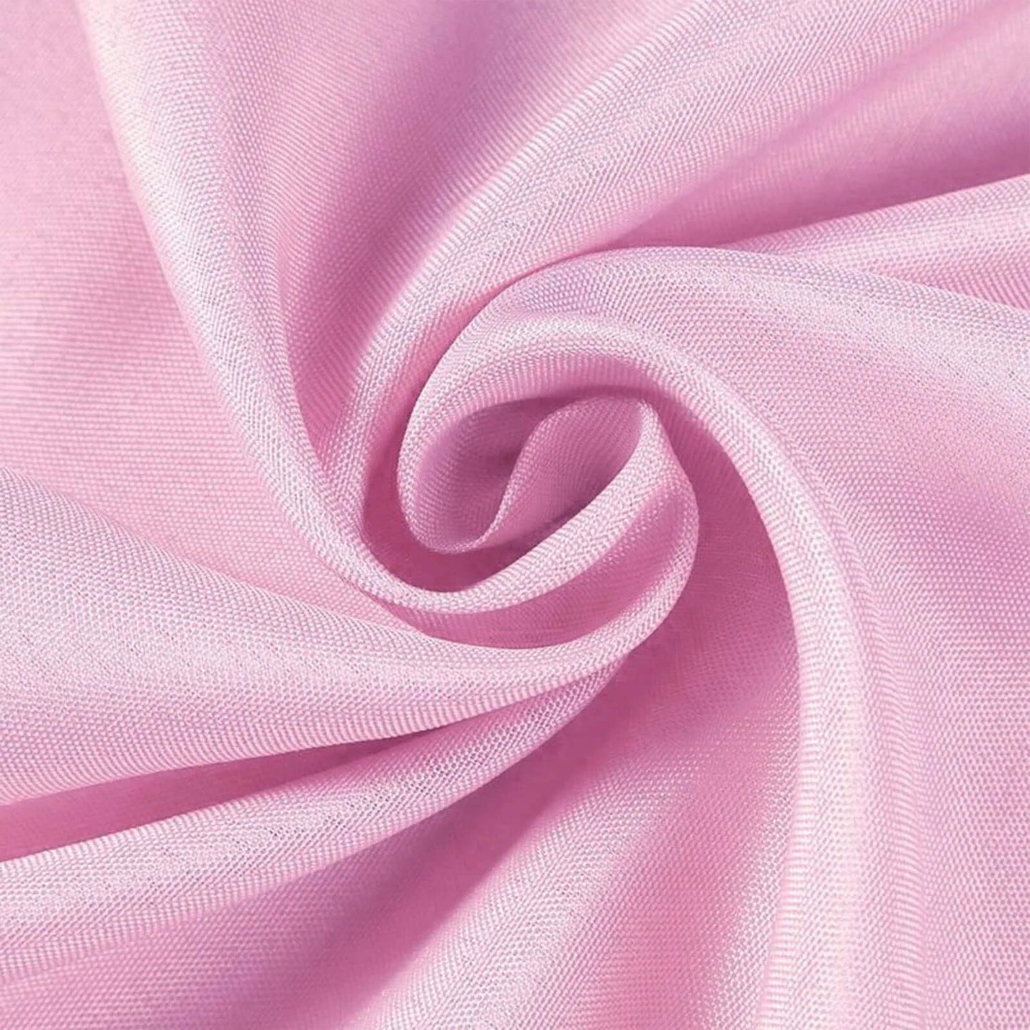 Polyester 60"x126" Rectangle Tablecloth Pink - Wrinkle-Resistant Table Cover