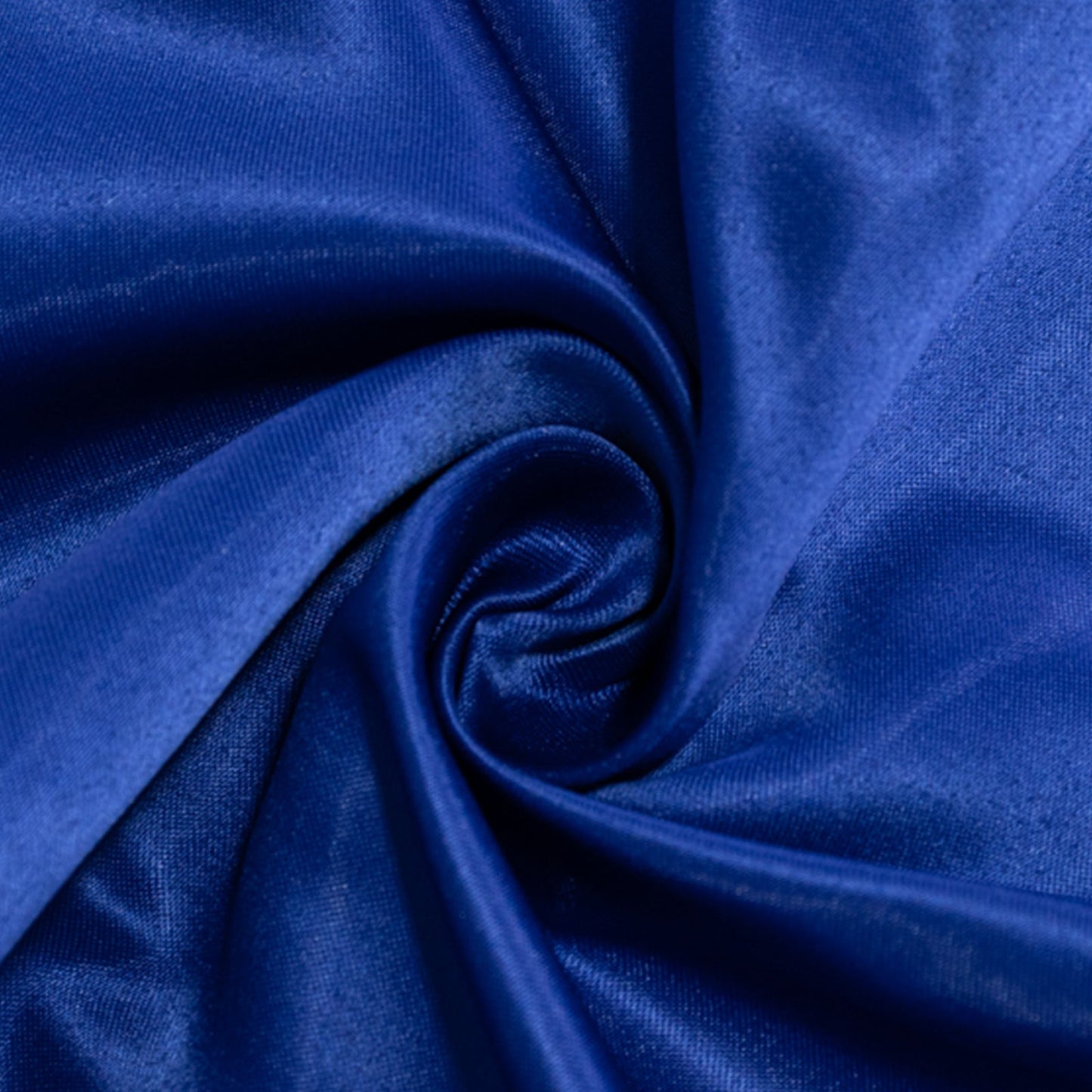 Lamour Satin 72"x72" Table Overlay Square Tablecloth Royal Blue - Smooth Finish Table Topper