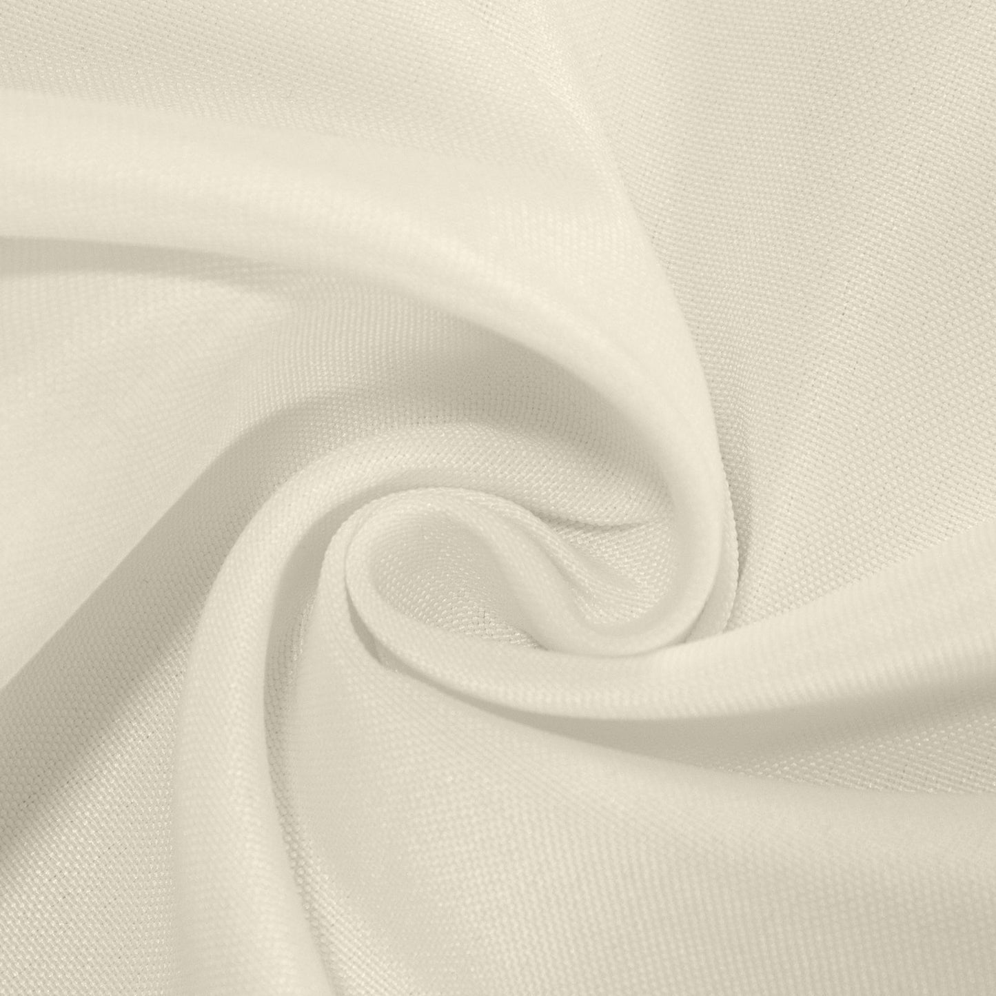 Premium Polyester 8ft Rectangle Tablecloth Ivory Durable Fitted 220GSM Table Cover