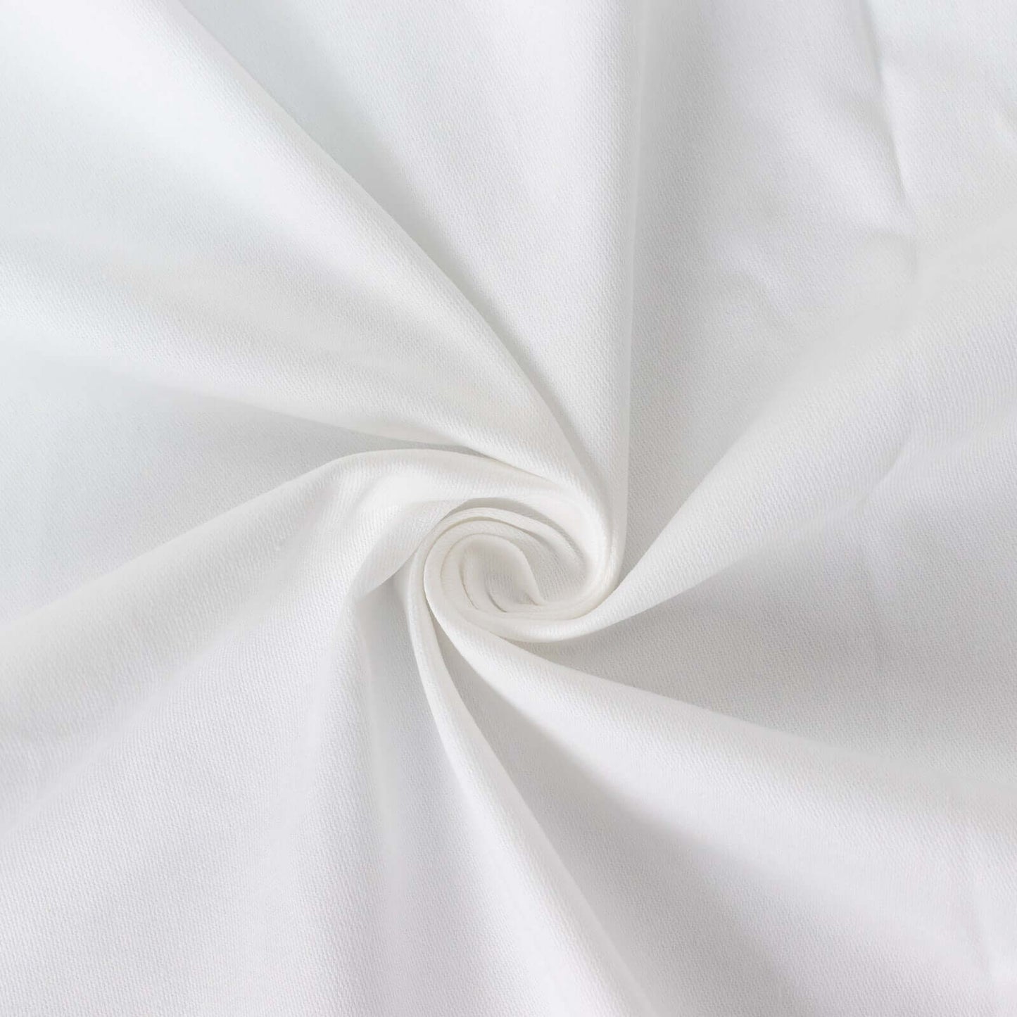 100% Cotton 60"x126" Rectangle Tablecloth White Linen - Sophisticated, Soft & Breathable Table Cover