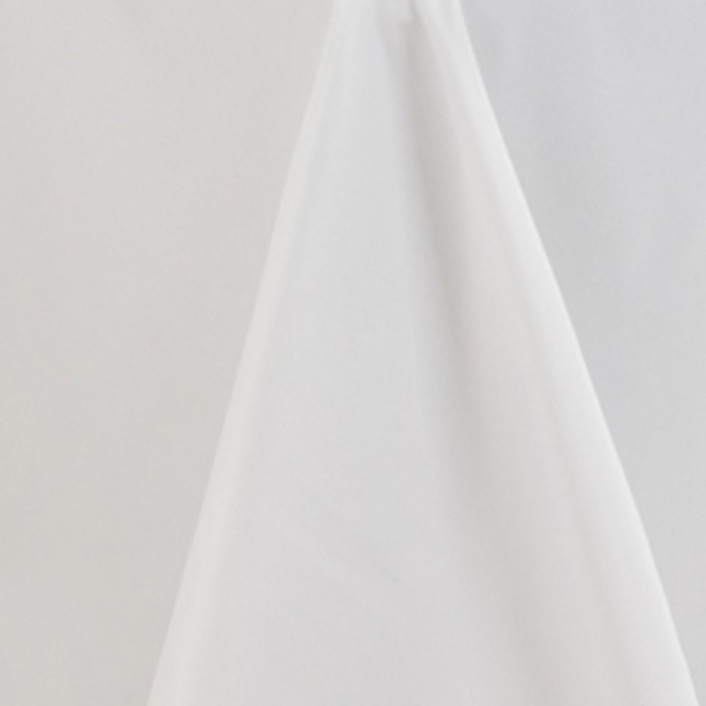 Fire Retardant Premium Polyester 90"x156" Rectangular Tablecloth White - Stylish High-Performance Seamless Table Cover for Large Gatherings