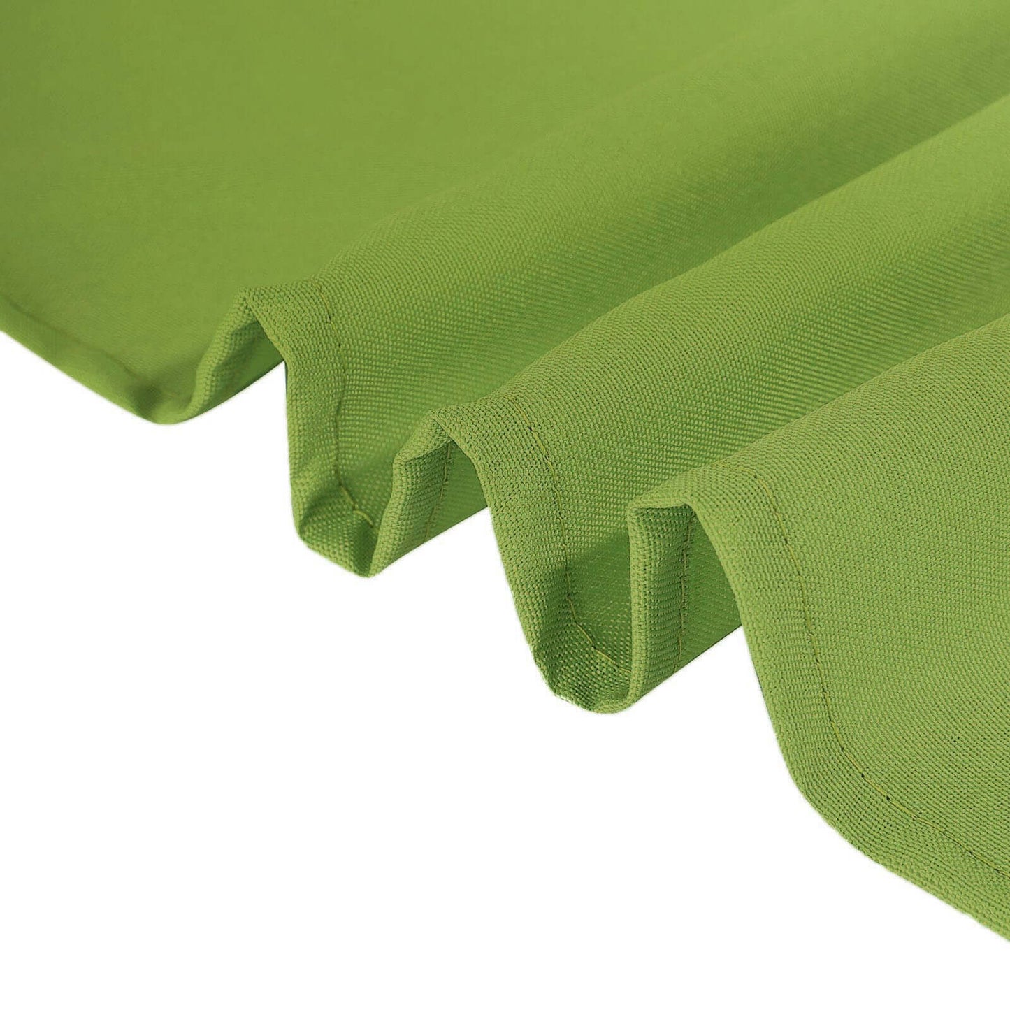 Polyester 90"x156" Rectangle Tablecloth Apple Green - Seamless Wrinkle-Resistant Table Cover