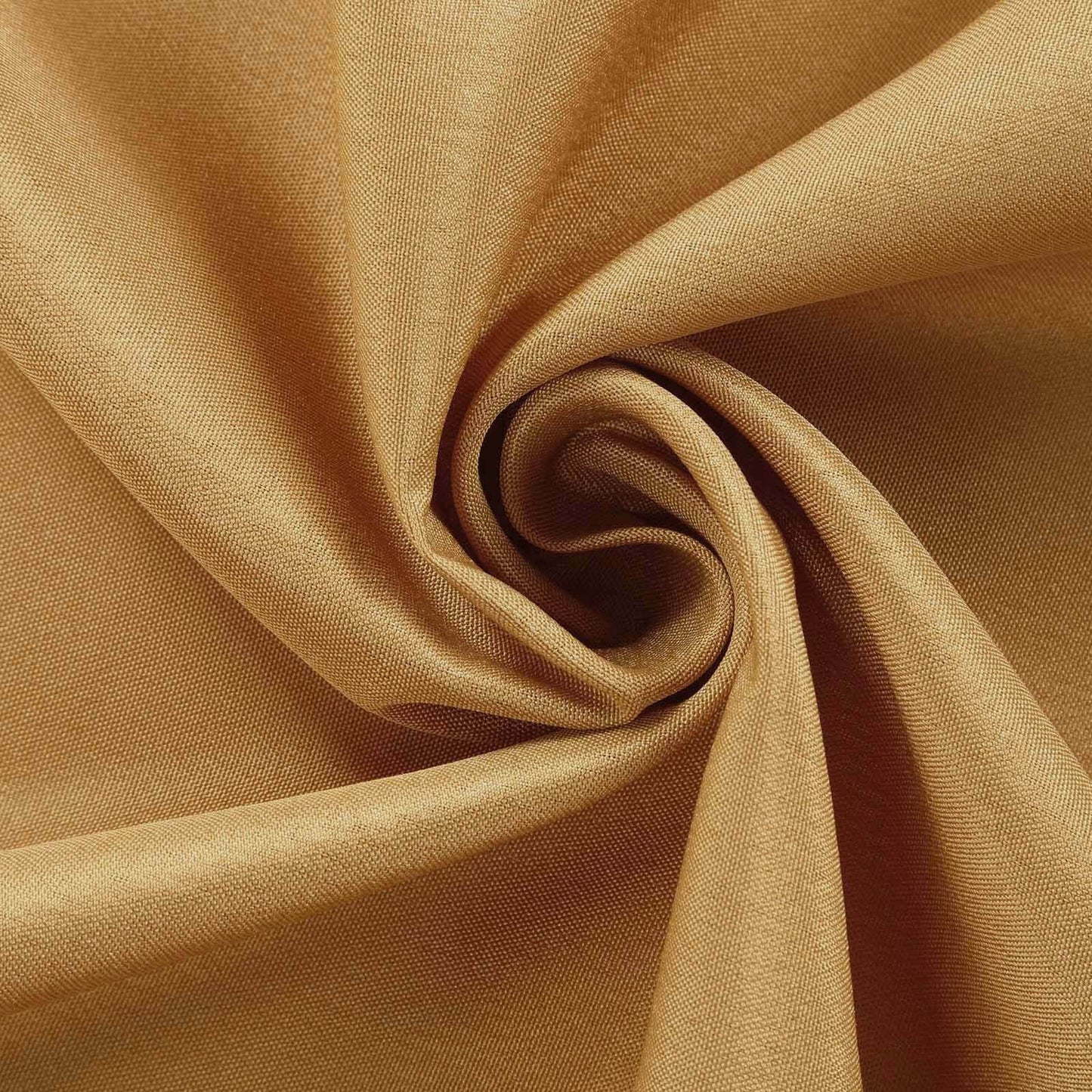 Polyester Square 54"x54" Tablecloth Gold - Wrinkle-Resistant & Durable Table Cover for Events