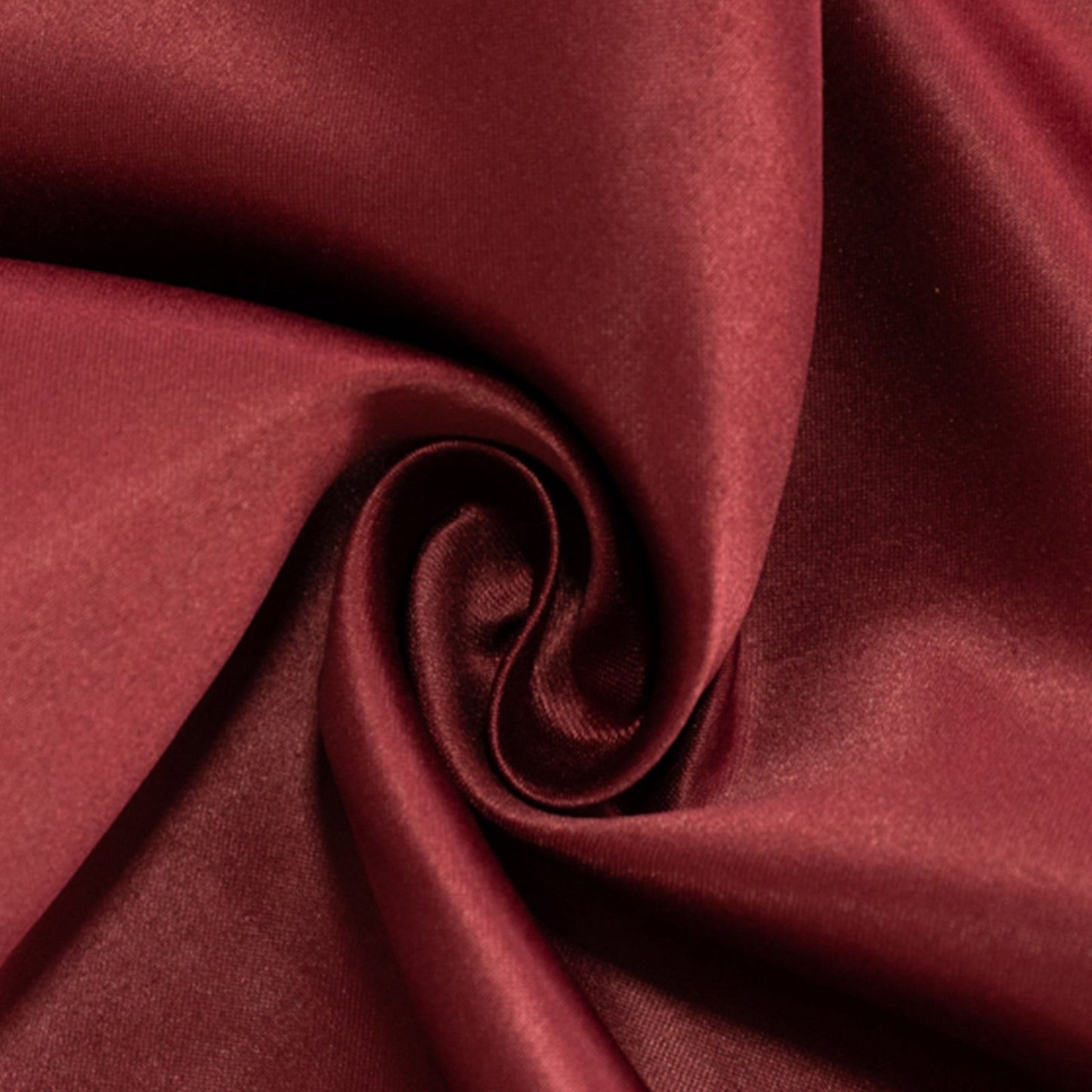Lamour Satin 72"x72" Table Overlay Square Tablecloth Burgundy - Smooth Finish Table Topper